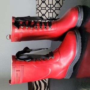 Ilse Jacobsen, Red, Rainboot. Size 37 (7)
